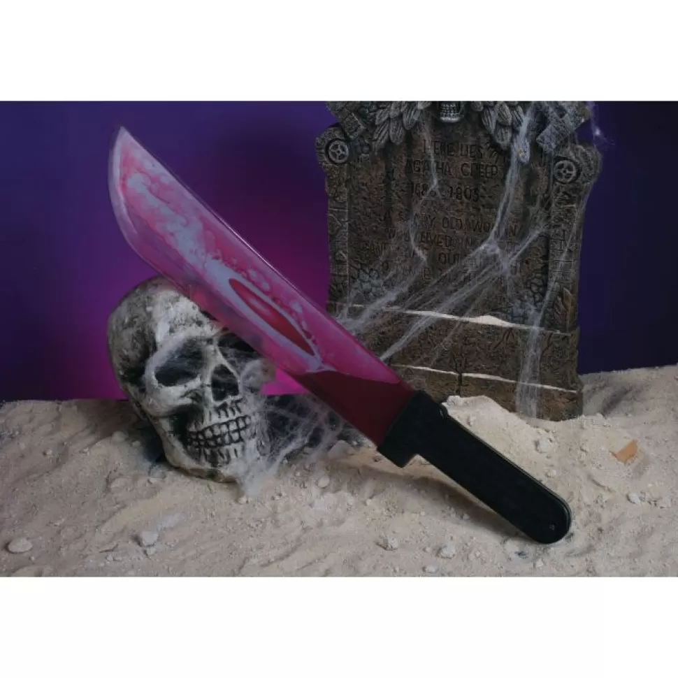 Fun World 21" Bleeding Machete* Costume Weapons And Accessories