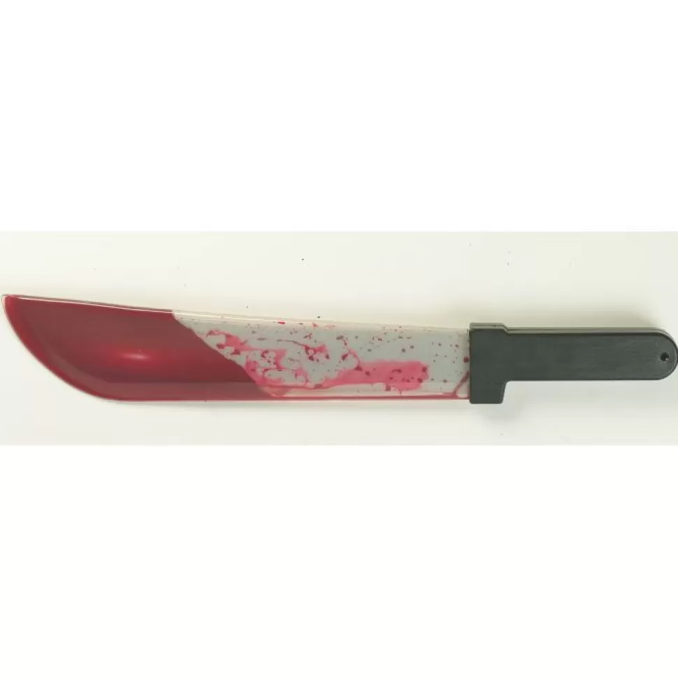 Fun World 21" Bleeding Machete* Prop Weapons