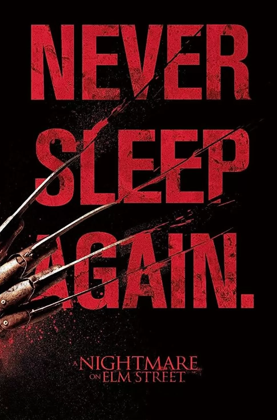 Posters Wholesale A Nightmare On Elm Street - Never Sleep Again Poster* Artwork