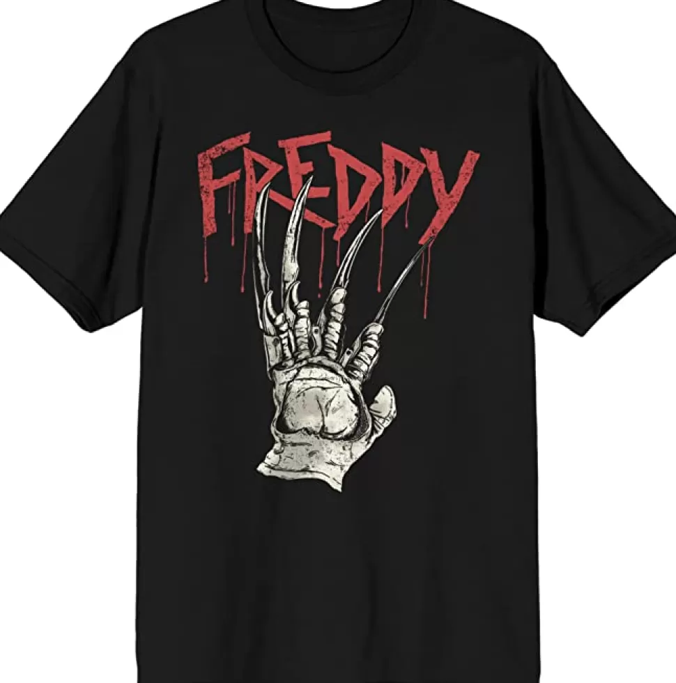 Bioworld A Nightmare On Elm Street Freddy Claw T-Shirt* Unisex Shirts