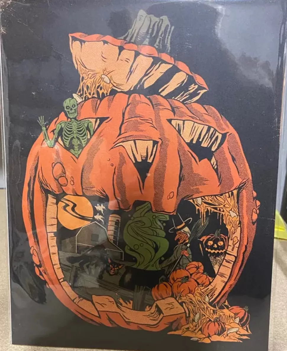 Halloween Shirt Company Alex Pardun Halloween Pumpkin Print* Artwork