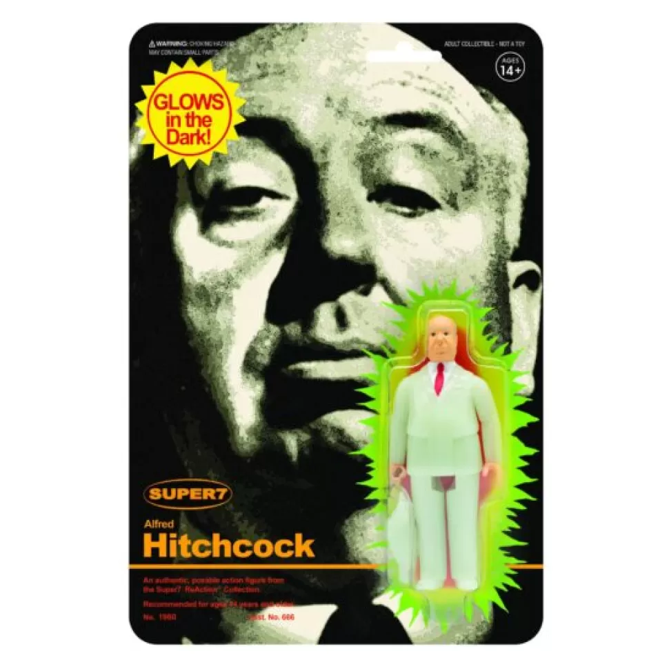 Super 7 Alfred Hitchcock Reaction Figure - Monster Glow* Reaction Figures