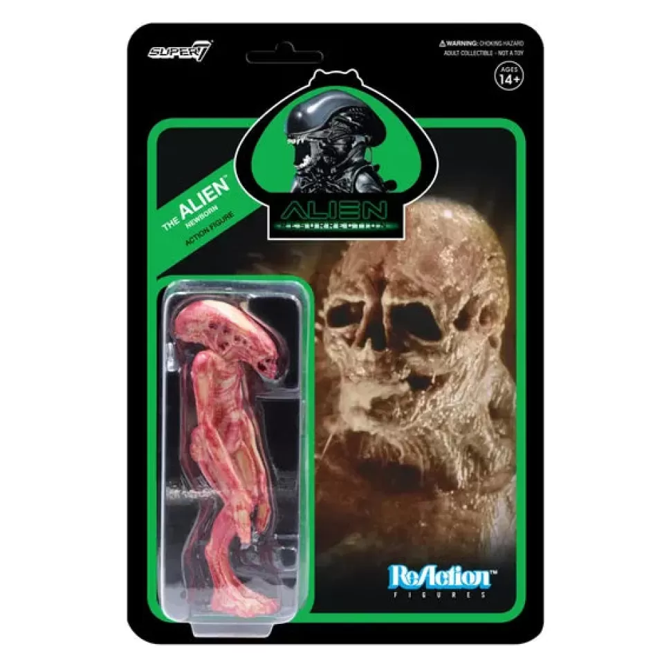 Super 7 Alien Xenomorph Reaction Figure - Newborn* Reaction Figures