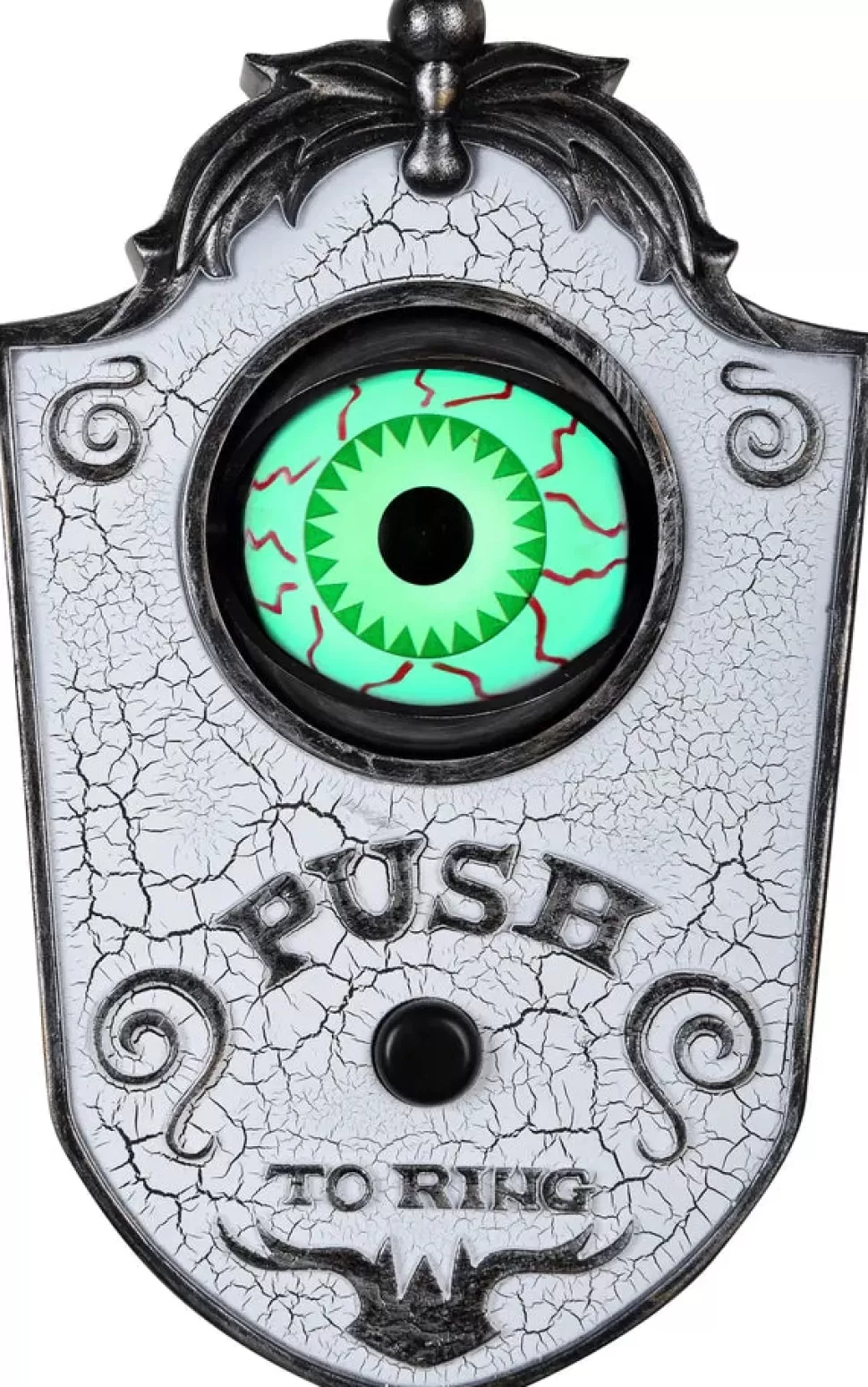 Sunstar Industries Animated Doorbell - Eyeball (White)* Halloween Decorations