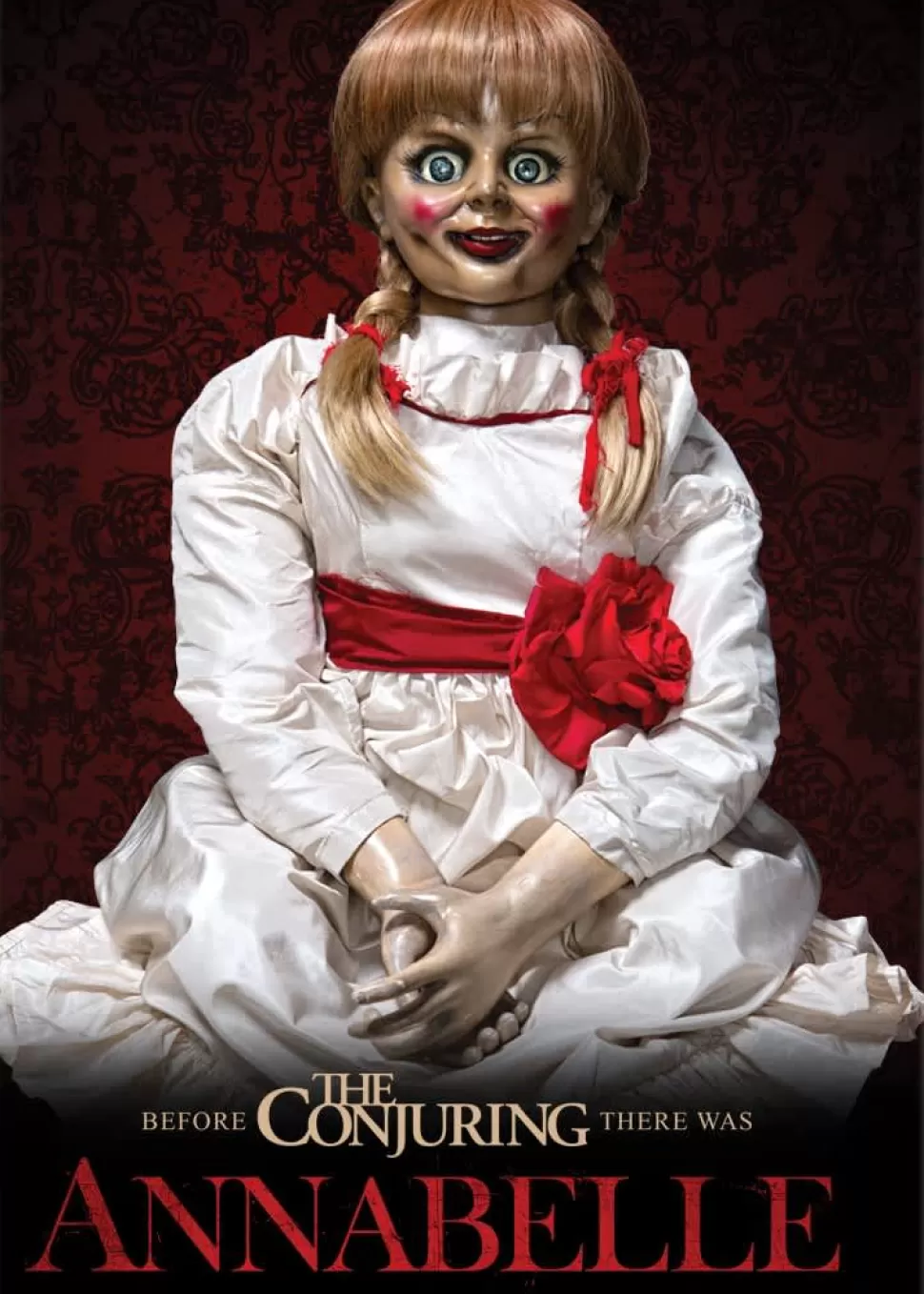 AtaBoy Annabelle On Red Alt Poster Magnet* Magnets