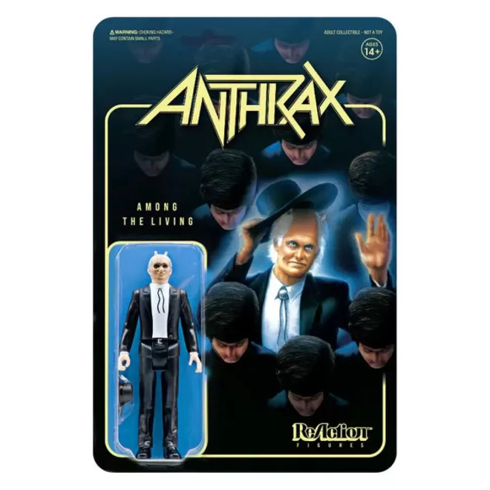 Super 7 Anthrax Reaction Figure - Among The Living* Reaction Figures