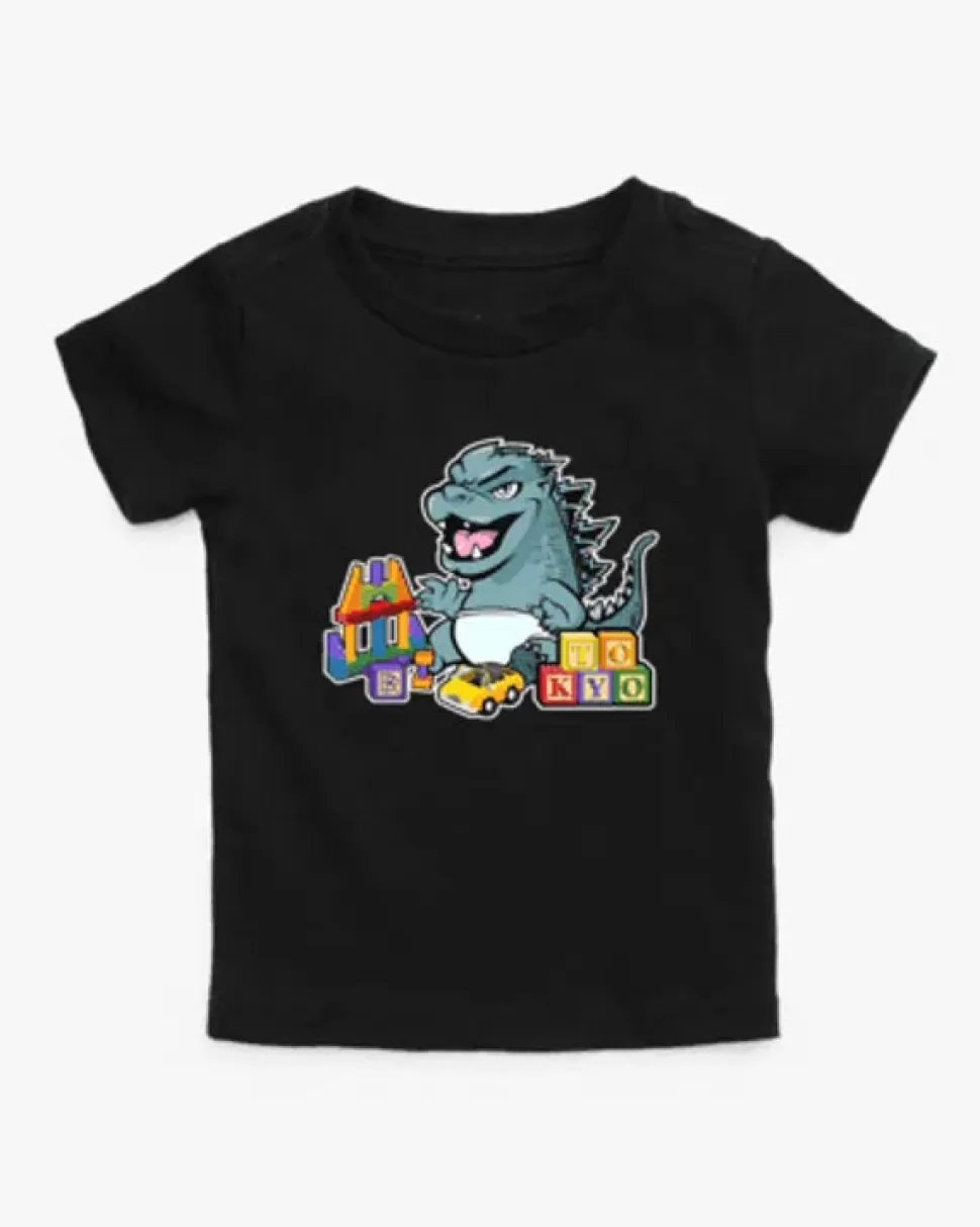 Spooky Baby Baby Godzilla Onesie Or Tee* Youth Clothing