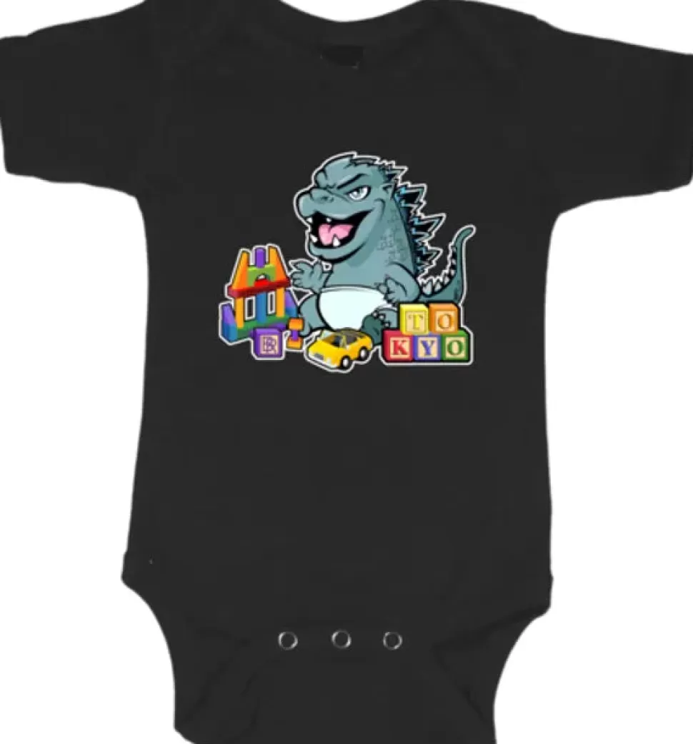 Spooky Baby Baby Godzilla Onesie Or Tee* Baby And Toddler Clothing