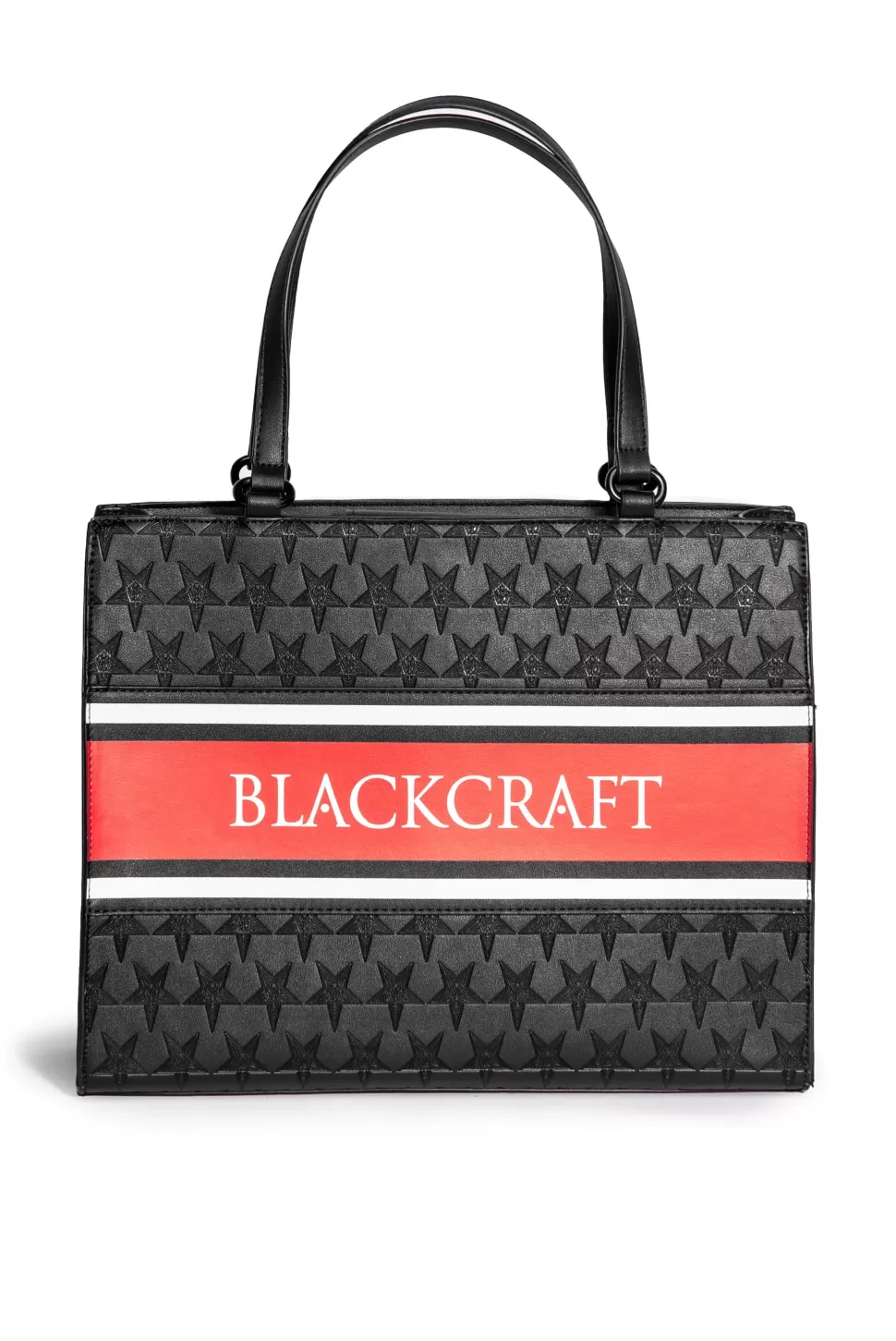 Blackcraft Cult Baphomet Embossed - Logo Stripe Carryall* Bags, Purses, And Wallets