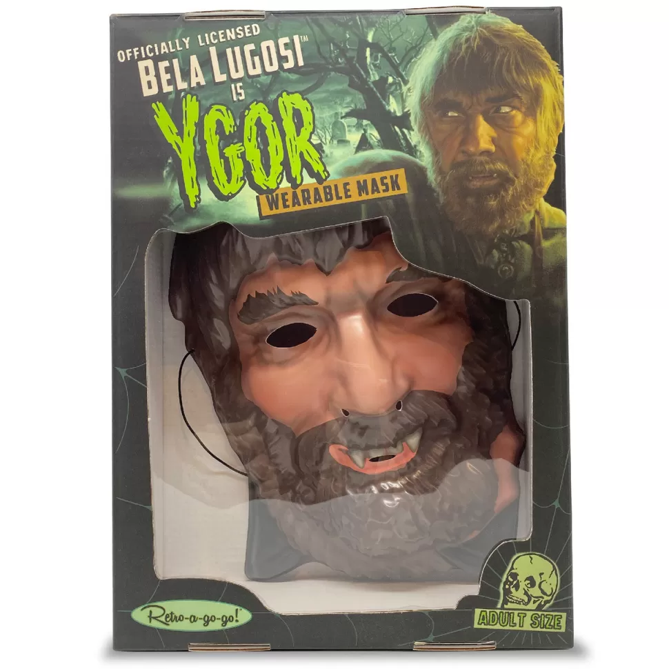Retro-A-Go-Go Bela Lugosi As Ygor Wearable Mask - Crypt Color* Vacuum Form Masks