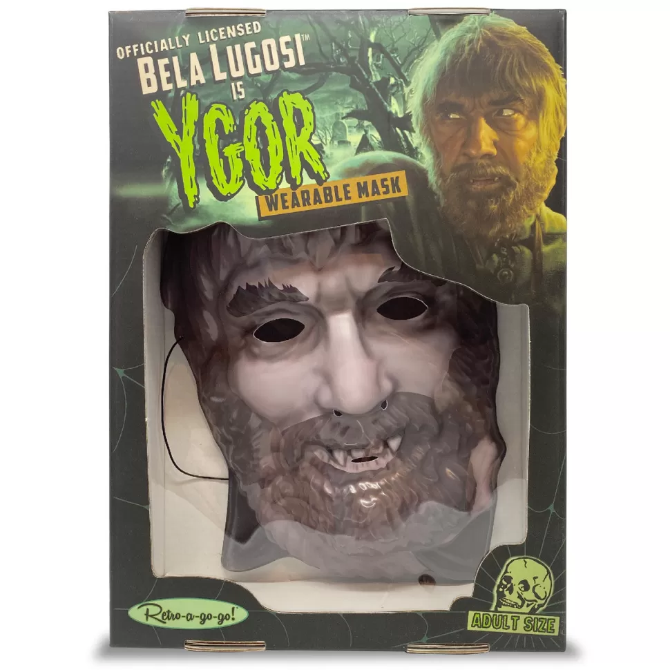 Retro-A-Go-Go Bela Lugosi As Ygor Wearable Mask - Midnight Movie* Vacuum Form Masks