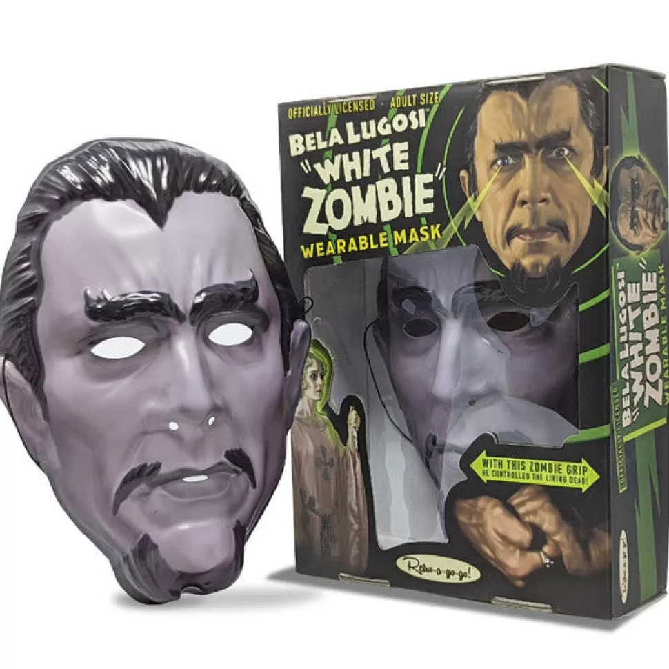 Retro-A-Go-Go Bela Lugosi "White Zombie" Wearable Mask - Midnight Movie* Masks