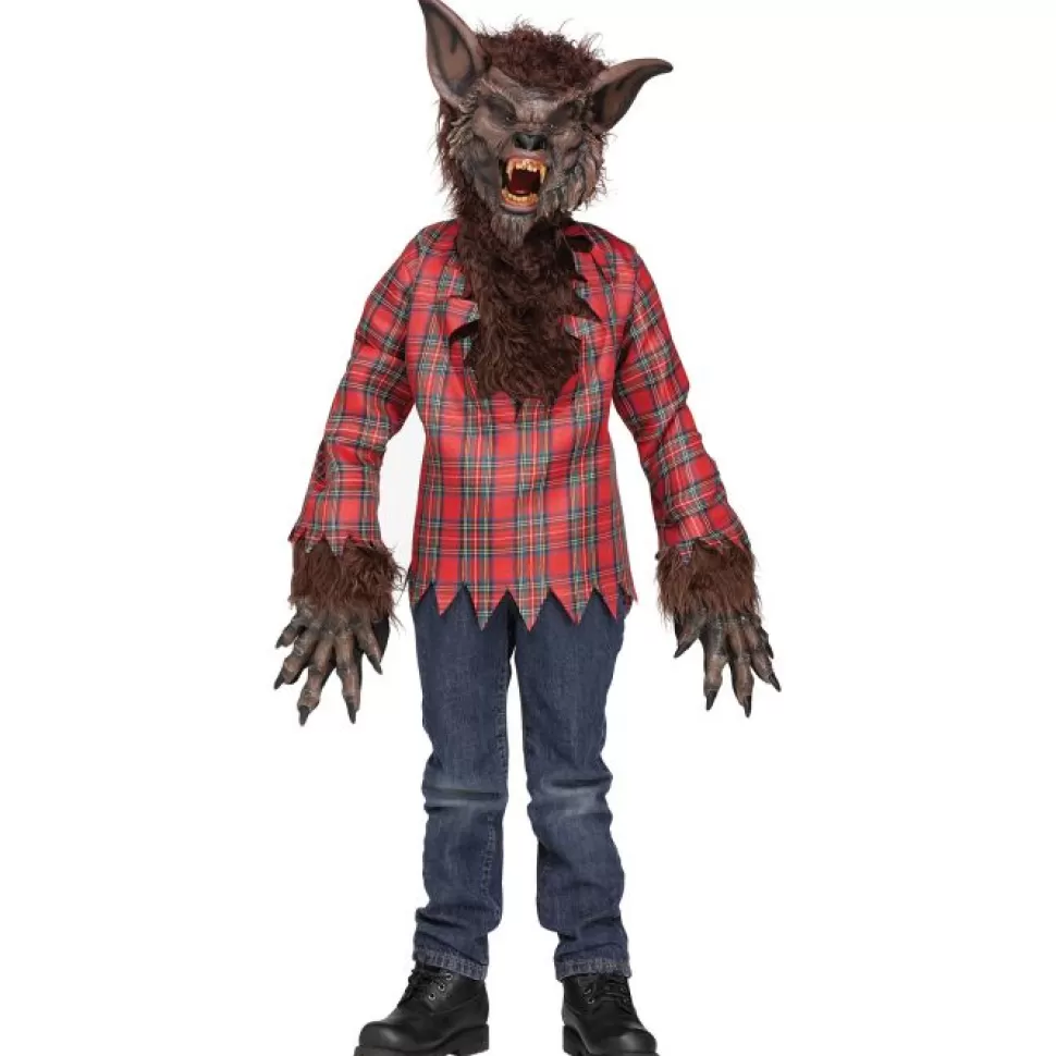 Fun World Brown Werewolf Child Costume* Children'S Costumes