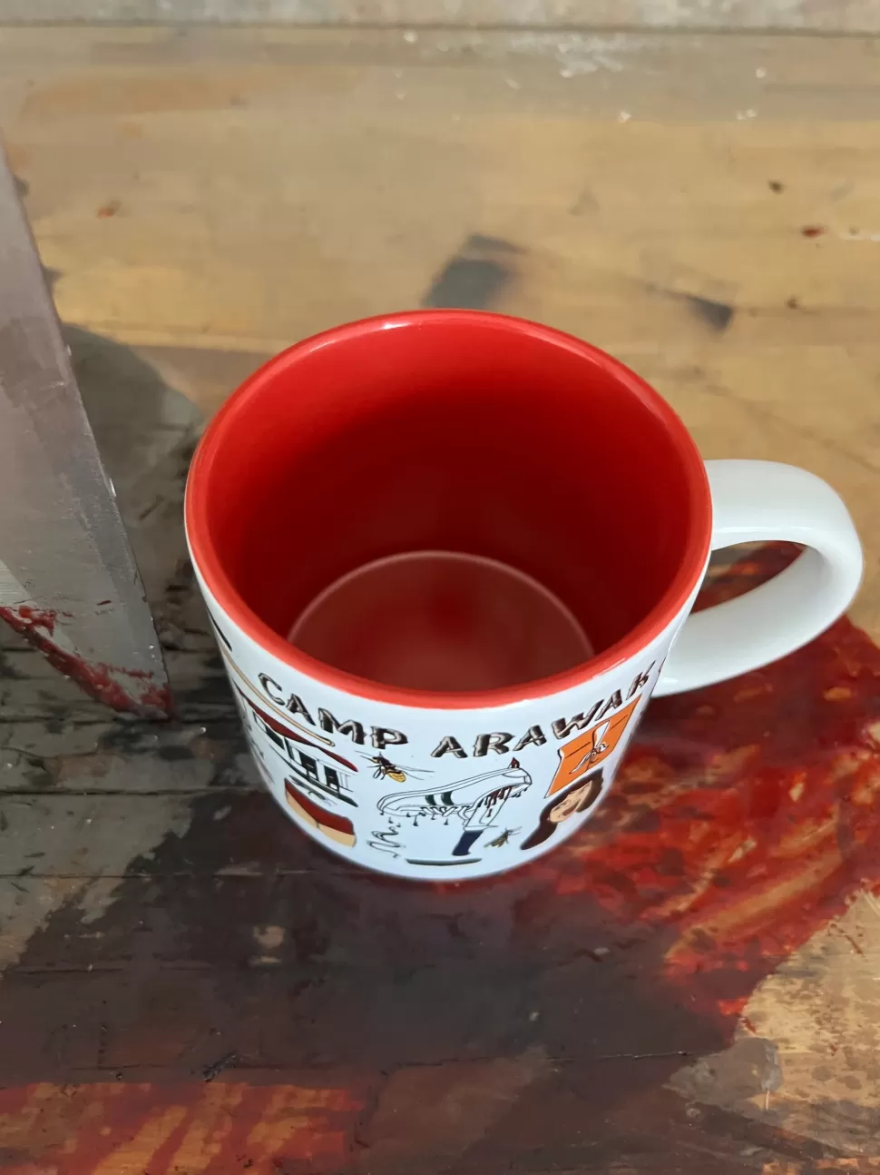 Drew Marvick Camp Arawak "Died There" Collectible Travel Series 14Oz Coffee Mug* Drinkware