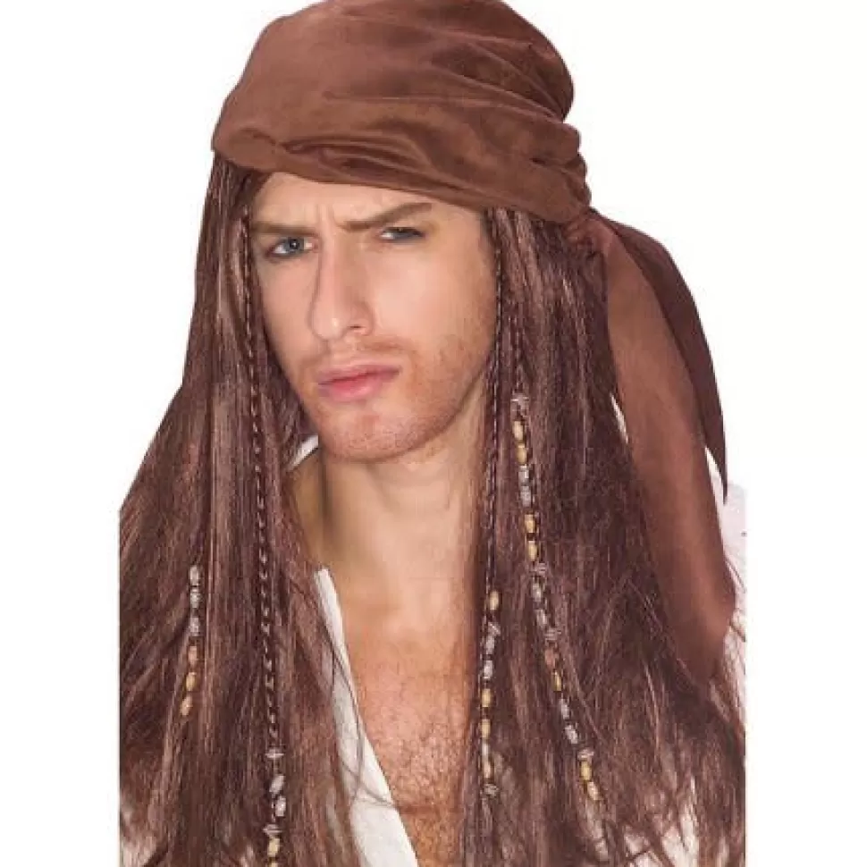 Rubies Caribbean Pirate Wig Adult* Clearance Costumes