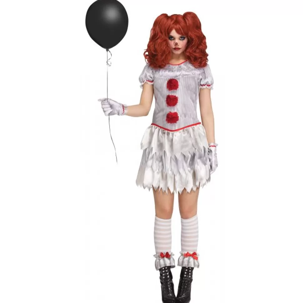 Fun World Carnevil Clown Adult Costume* Dresses