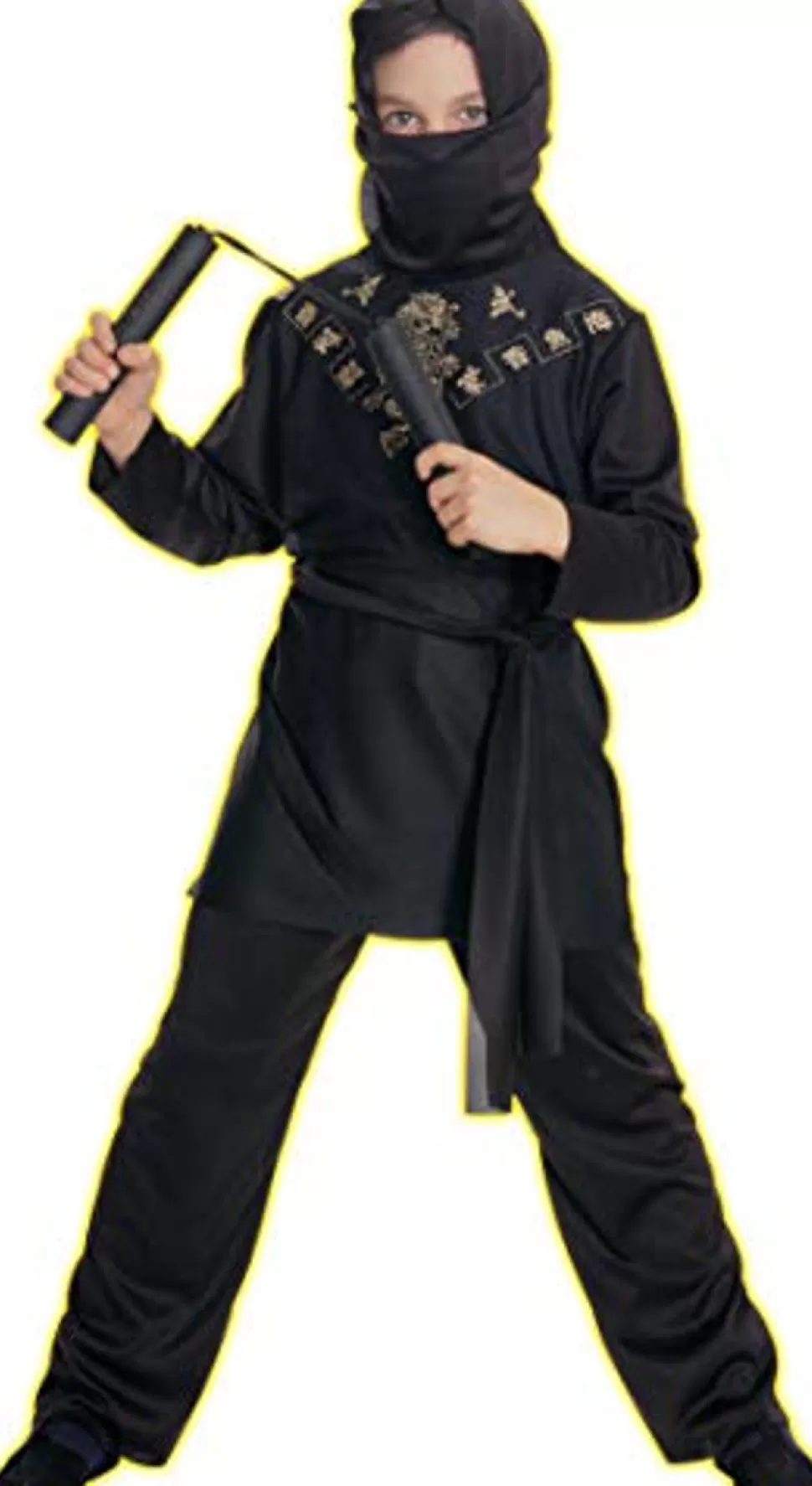 Rubies Childrens Black Ninja Costume Small* Children'S Costumes