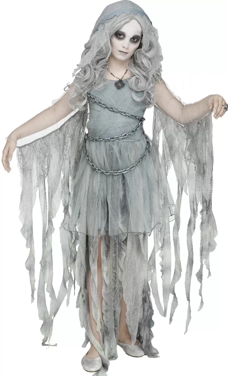 Fun World Child'S Enchanted Ghost Costume Large* Children'S Costumes