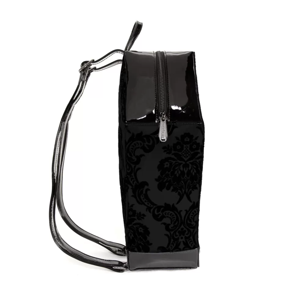 Rock Rebel Damask Coffin Backpack In Black* Bags, Purses, And Wallets