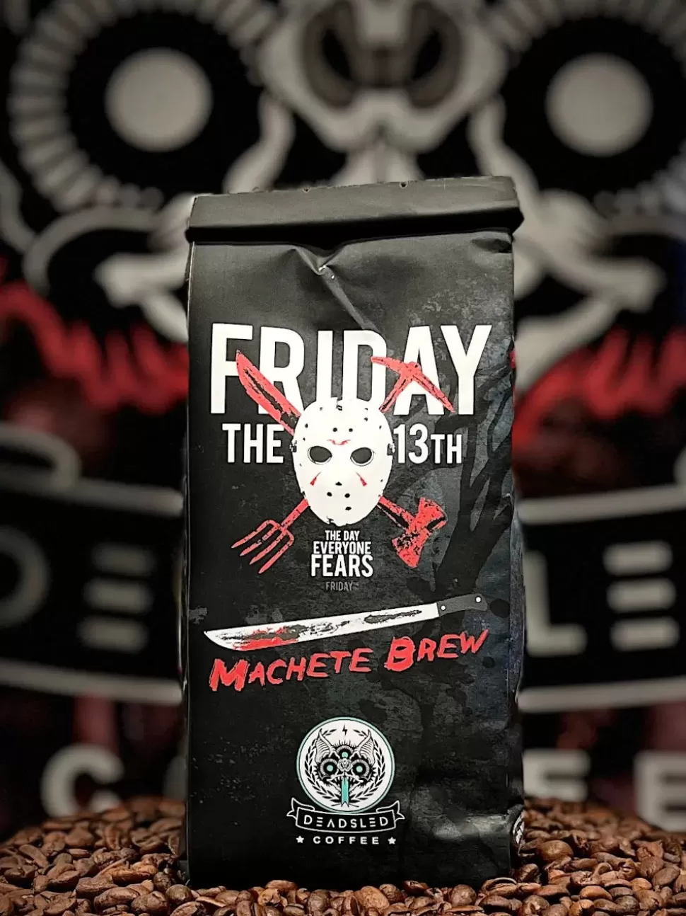 Dead Sled Coffee - Friday The 13Th Machete Brew Ground Coffee* Coffee
