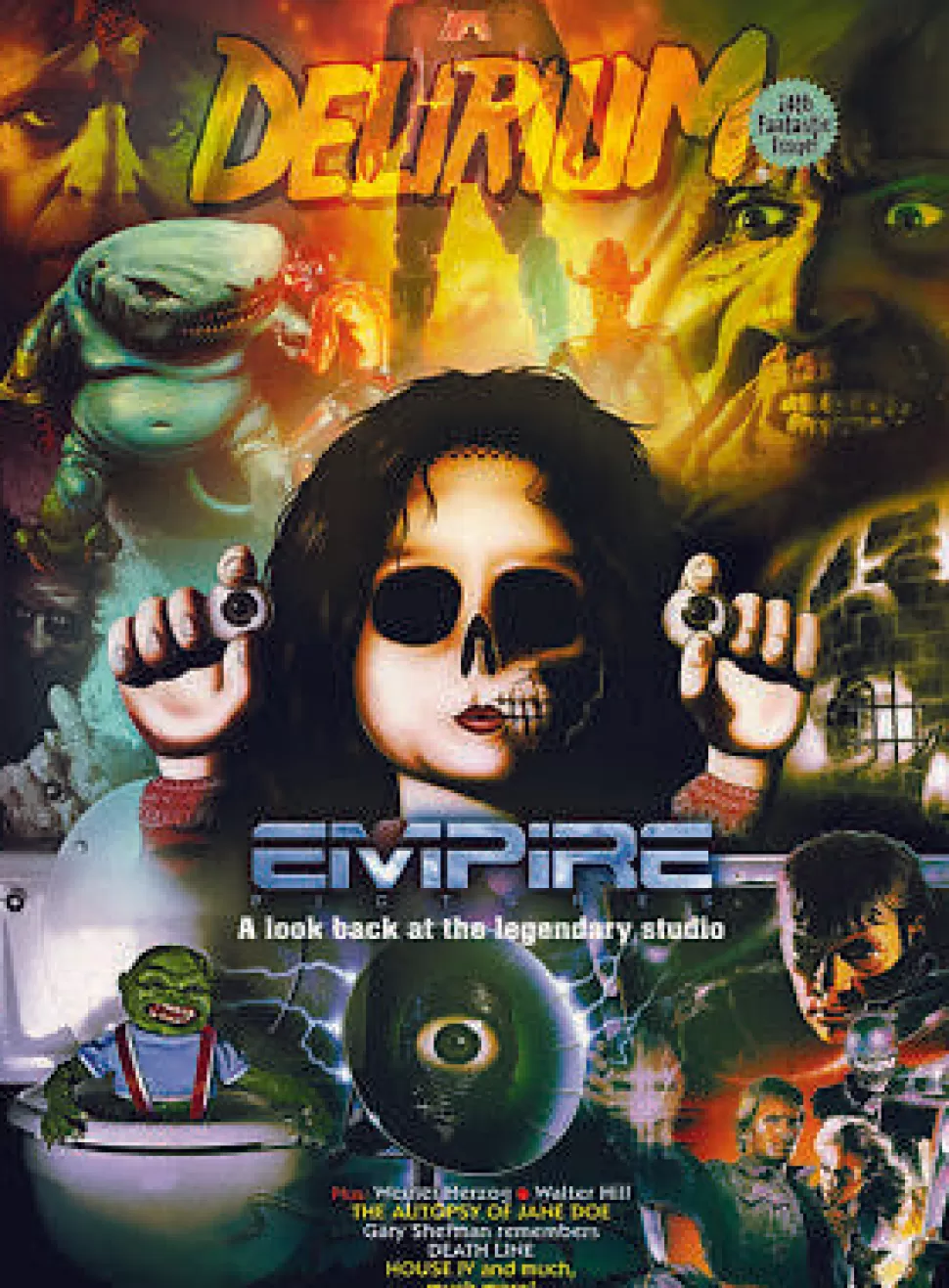 Full Moon Features Delirium Magazine Empire T-Shirt* Unisex Shirts