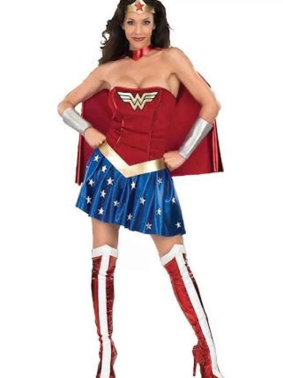 Rubies Deluxe Adult Wonder Woman Costume Size Small* Clearance Costumes