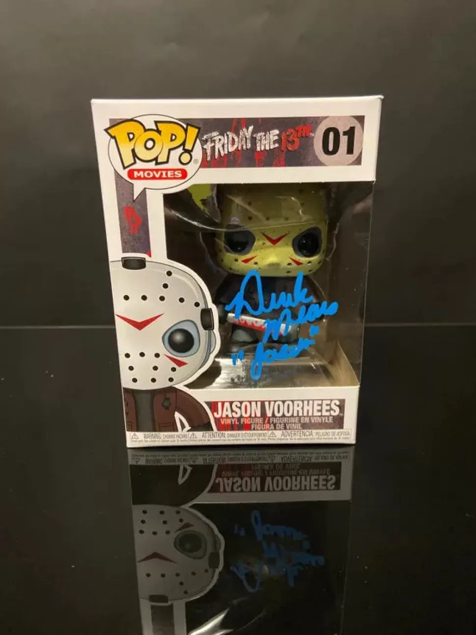 Nightmare Toys Derek Mears (Jason Voorhees) Signed Pop Figure Friday The 13Th 2009* Funko Pop!