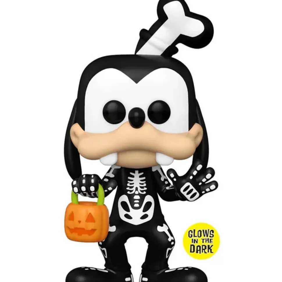 Entertainment Earth Disney Skeleton Goofy Glow-In-The-Dark Pop! Vinyl Figure - Exclusive* Funko Pop!