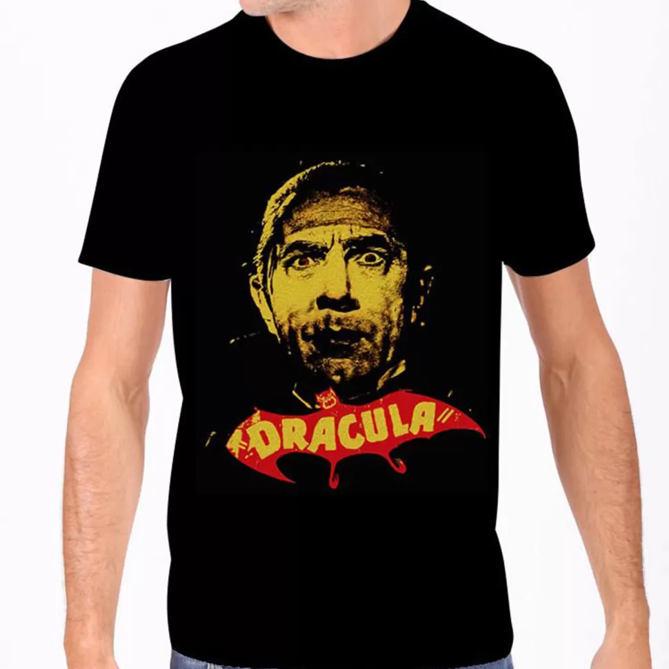 Rock Rebel Dracula In Yellow Men'S Tee* Unisex Shirts