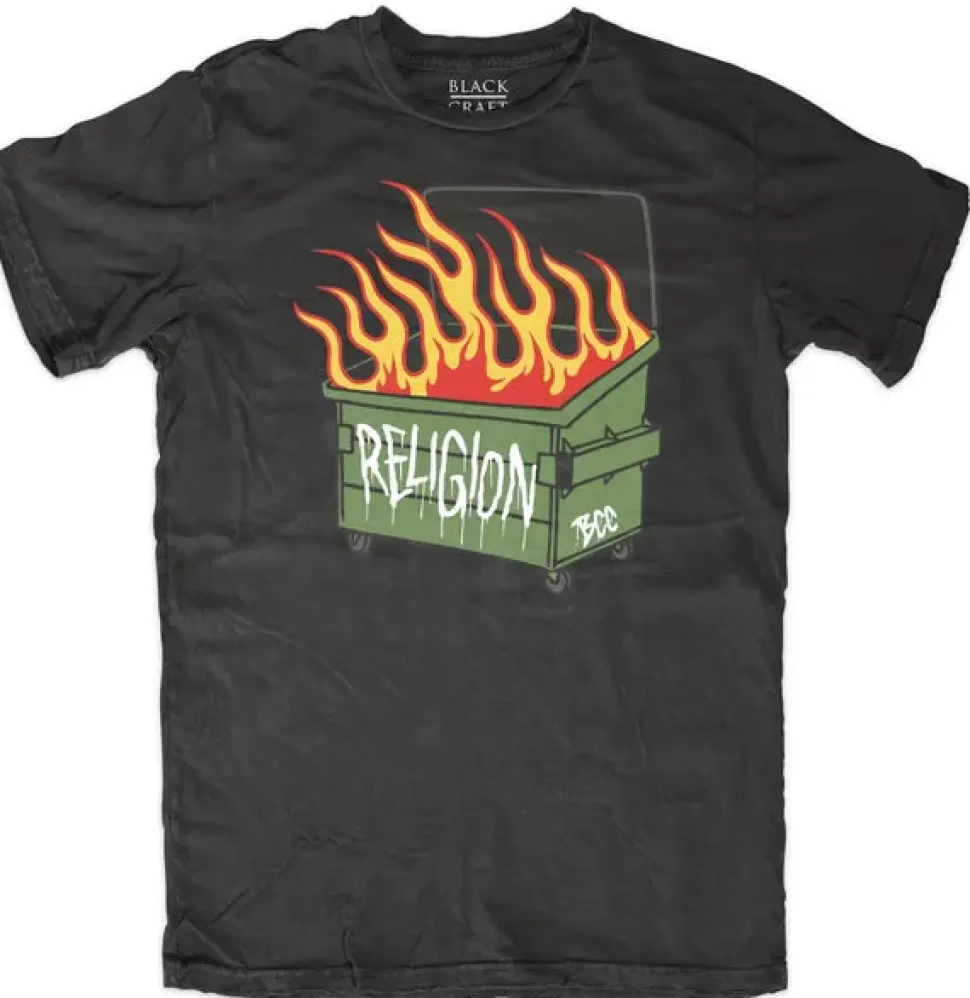 Blackcraft Cult Dumpster Fire Shirt* Unisex Shirts