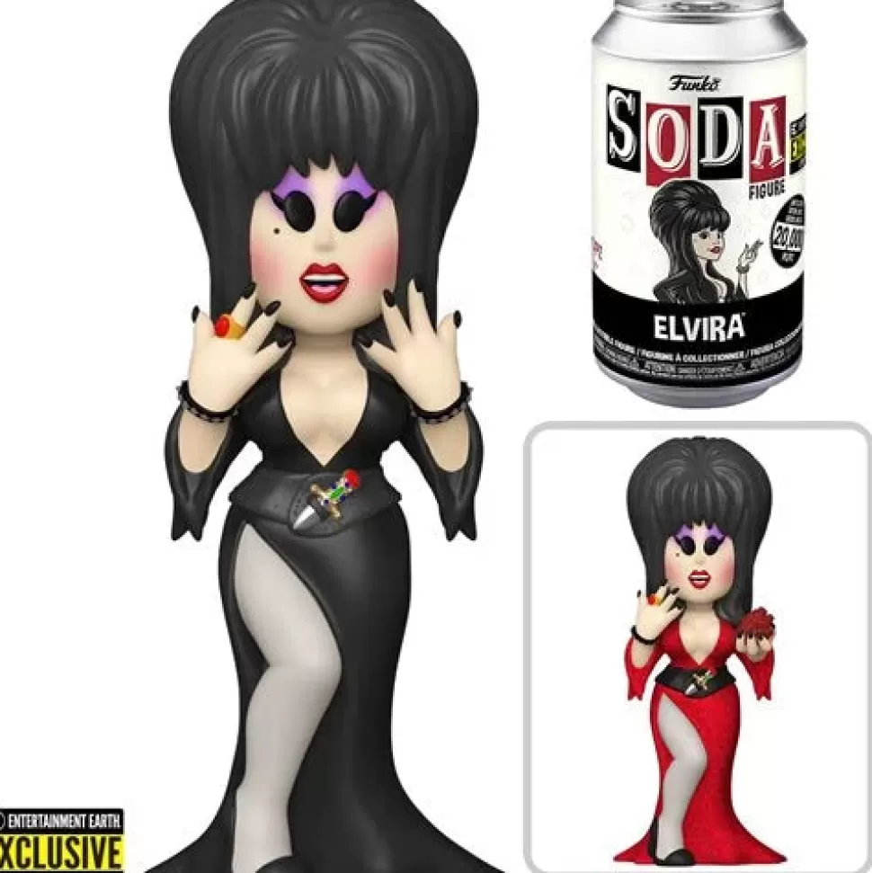 Entertainment Earth Elvira Vinyl Soda Figure - Exclusive* Funko Pop!