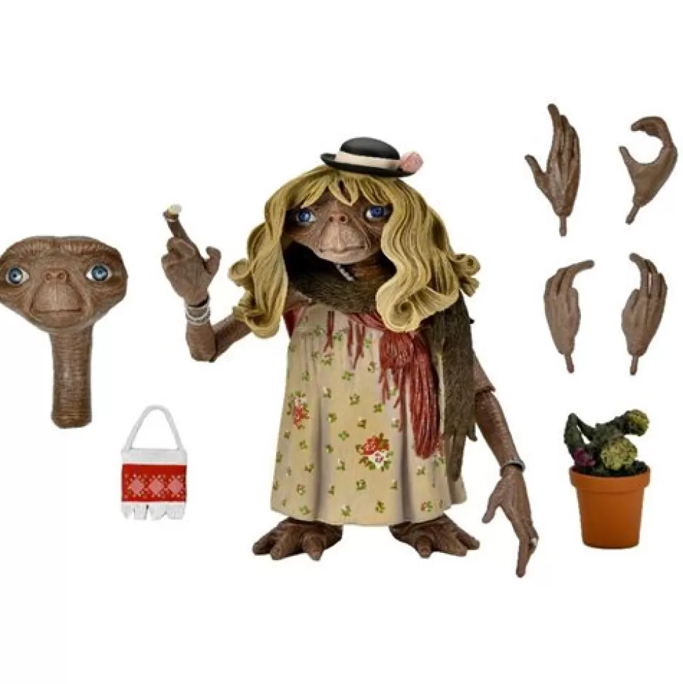 NECA E.T. The Extra-Terrestrial Ultimate Dress Up E.T. 40Th Anniversary 7-Inch Scale Action Figure* Action Figures