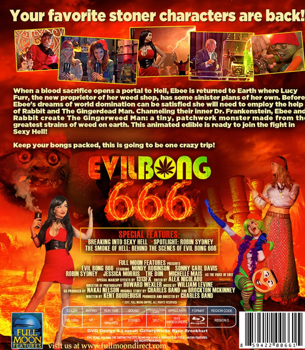 Full Moon Evil Bong 666 Blu-Ray* Movies