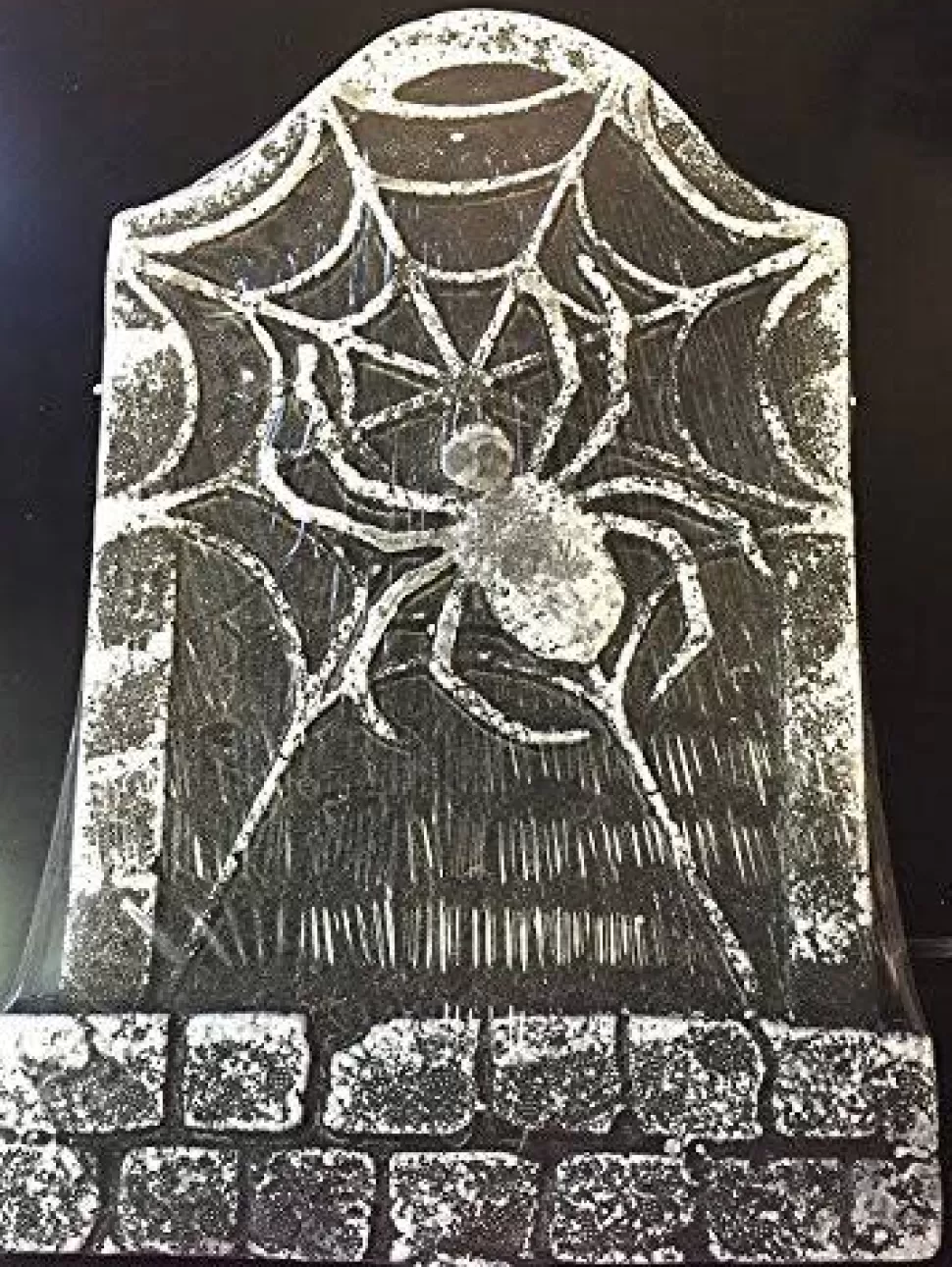 Forum Novelties Foam Tombstone Spider* Halloween Decorations