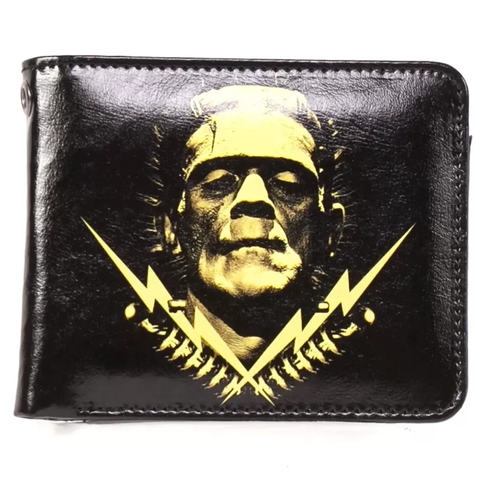 Rock Rebel Franken Bolts Billfold Wallet* Bags, Purses, And Wallets