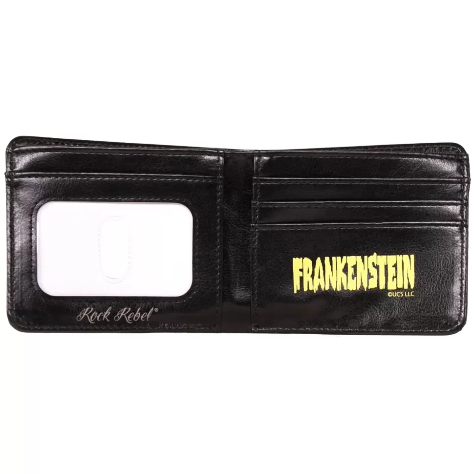 Rock Rebel Franken Bolts Billfold Wallet* Bags, Purses, And Wallets