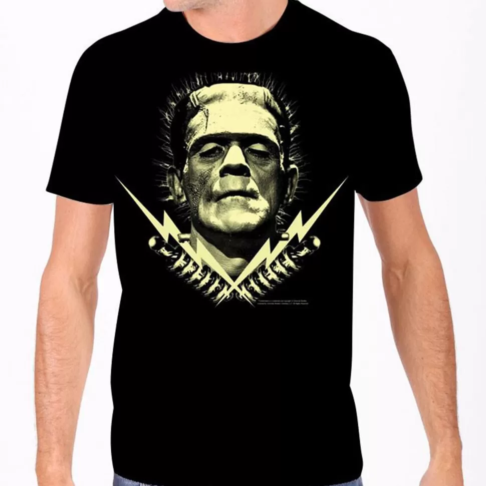 Rock Rebel Frankenstein Bolts Men'S Tee* Unisex Shirts