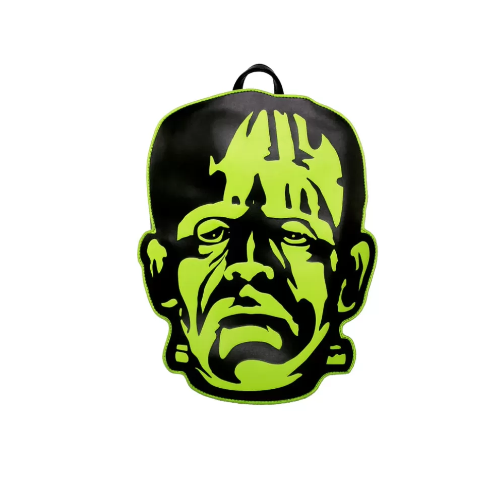 Rock Rebel Frankenstein Monster Head Backpack* Bags, Purses, And Wallets