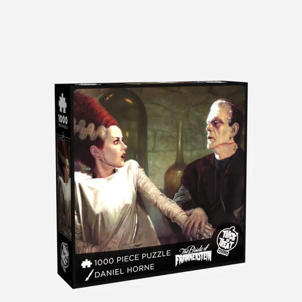 Trick Or Treat Studios Frankenstein With Bride Jigsaw Puzzle* Puzzles And Games