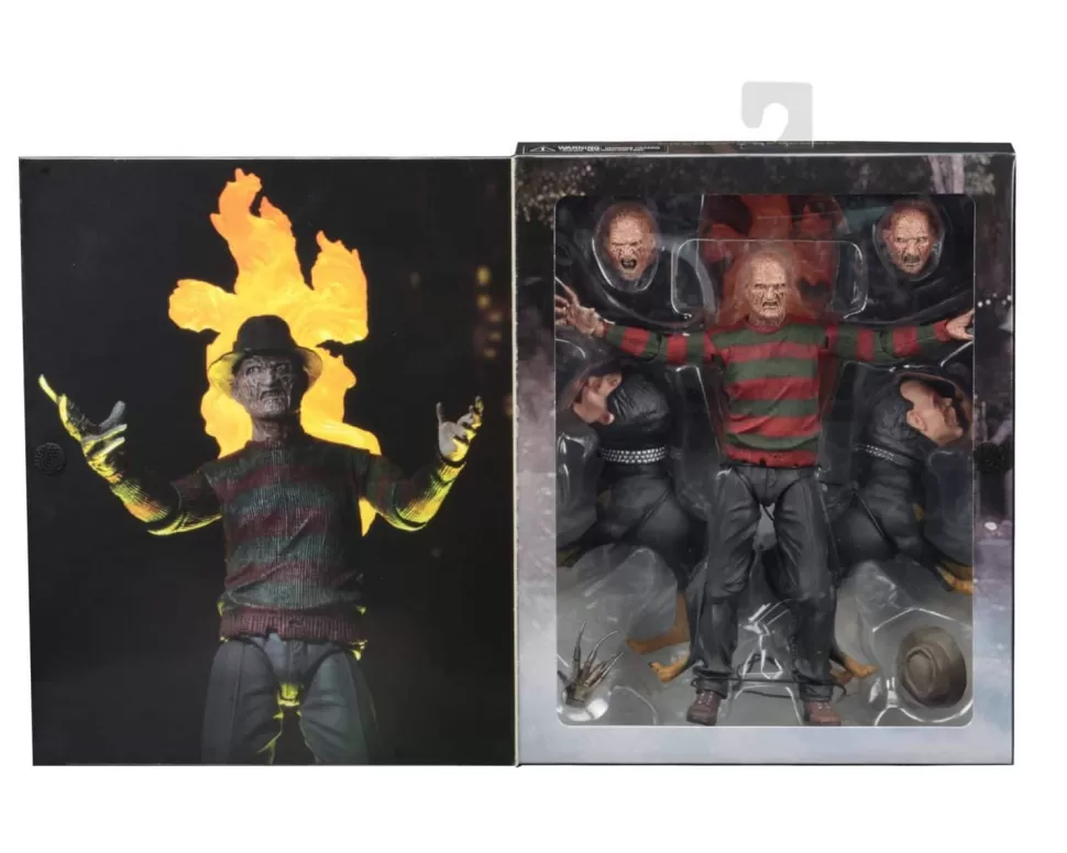 NECA Freddy Krueger 7″ Scale Action Figure - Nightmare On Elm Street Ultimate Part 2* Ultimates