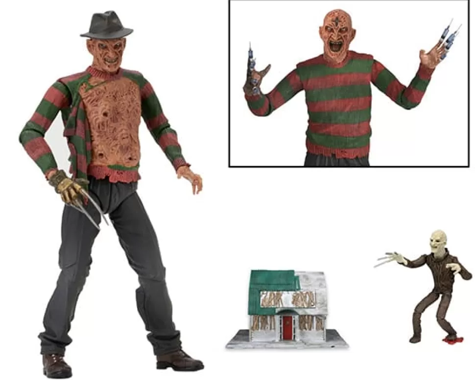 NECA Freddy Krueger 7″ Scale Action Figure – Nightmare On Elm Street Ultimate Part 3 Dream Warriors* Ultimates