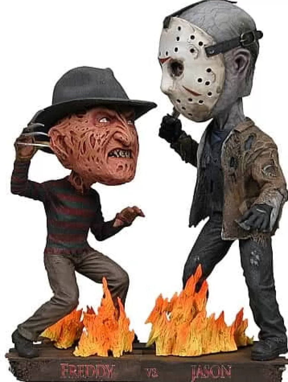 NECA Freddy Vs Jason Head Knocker* Bobbleheads