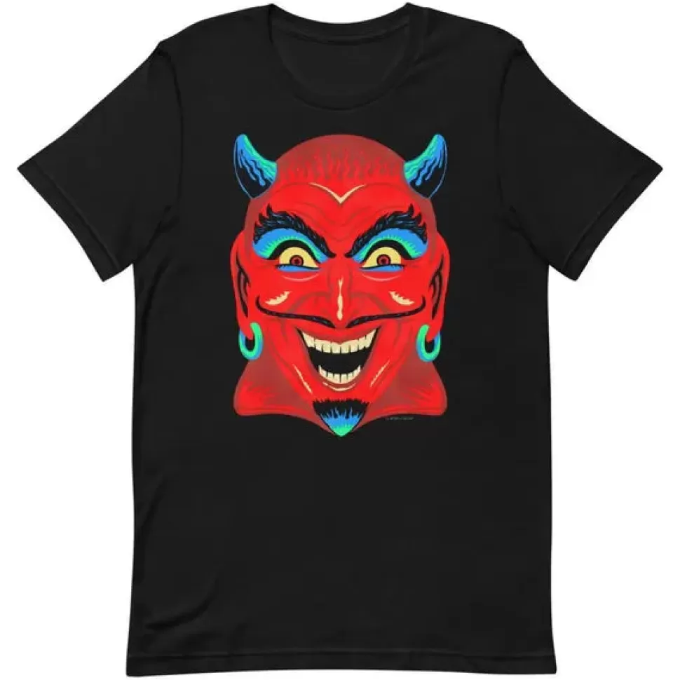 Retro-A-Go-Go Fun House Devil Essential Unisex T-Shirt* Unisex Shirts