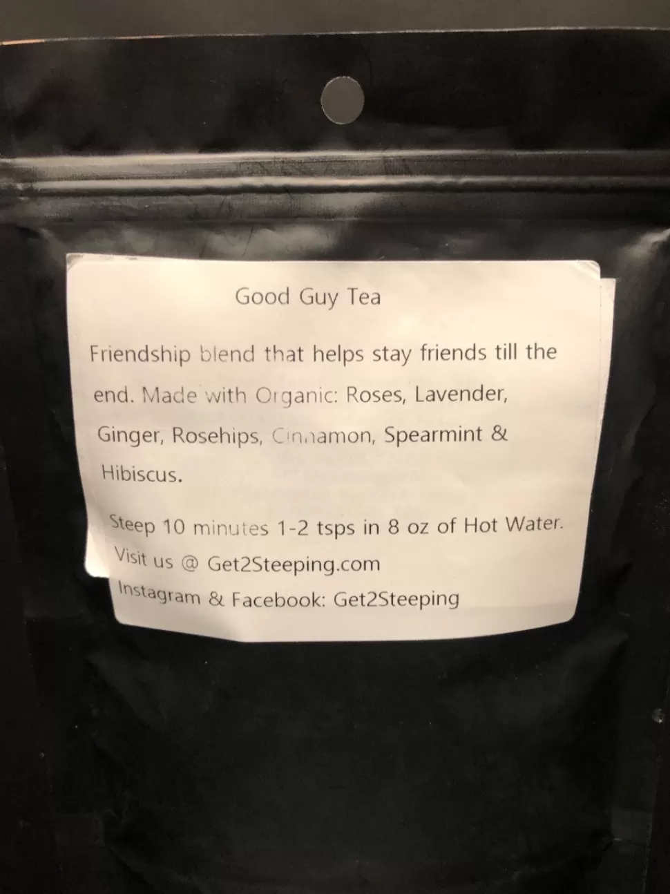 Get 2 Steeping Get2Steeping - Good Guy Tea* Teas And Steepers