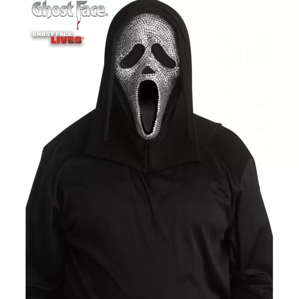 Fun World Ghost Face® Bling Mask* Latex Masks