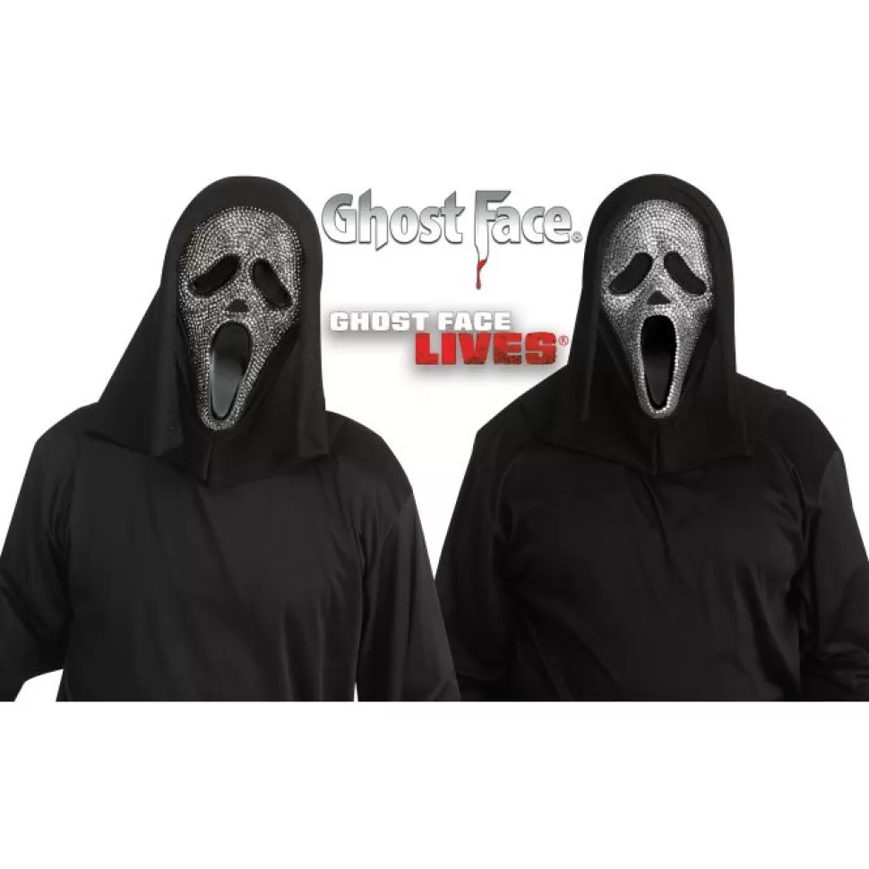 Fun World Ghost Face® Bling Mask* Latex Masks