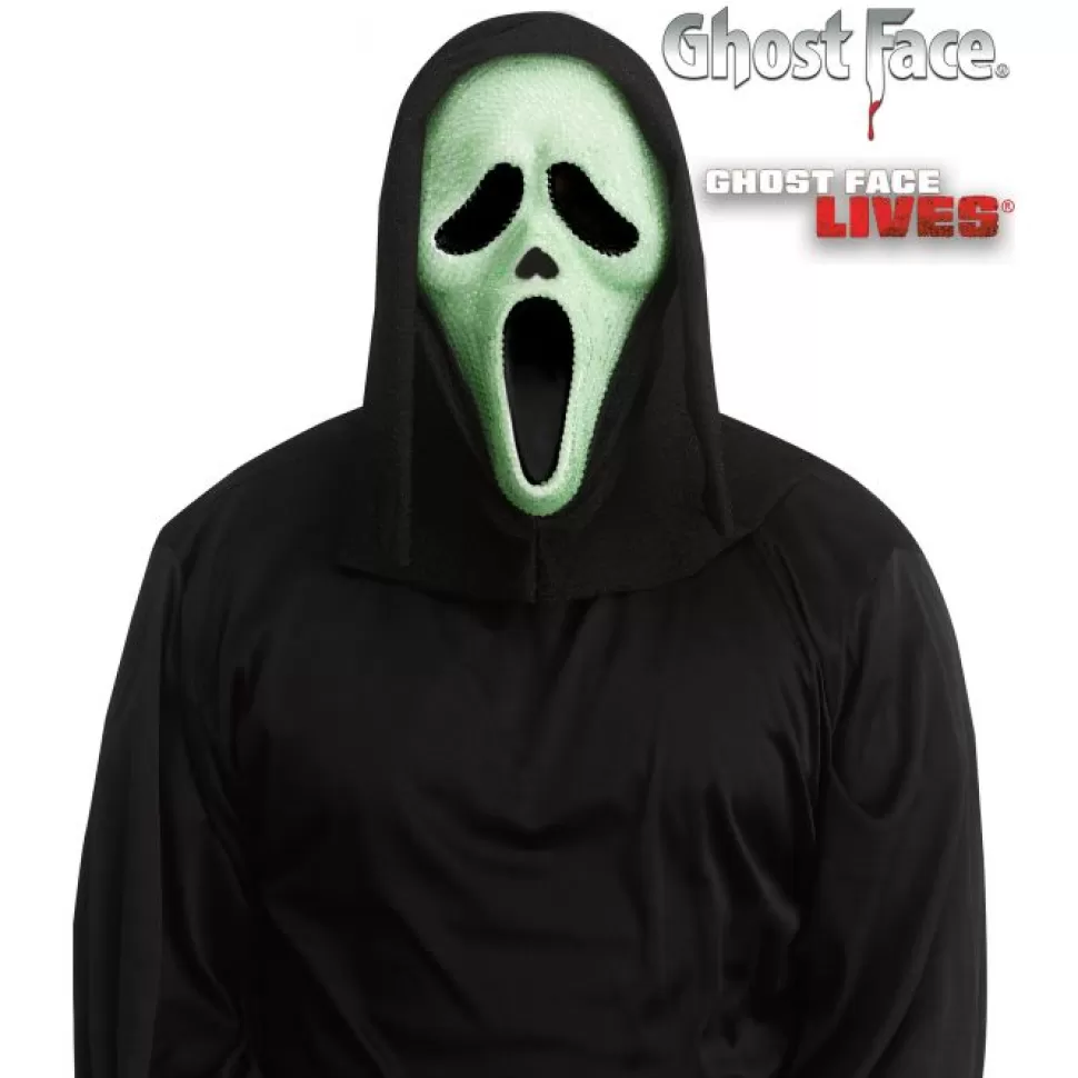 Fun World Ghost Face® Gid Bling Mask* Masks