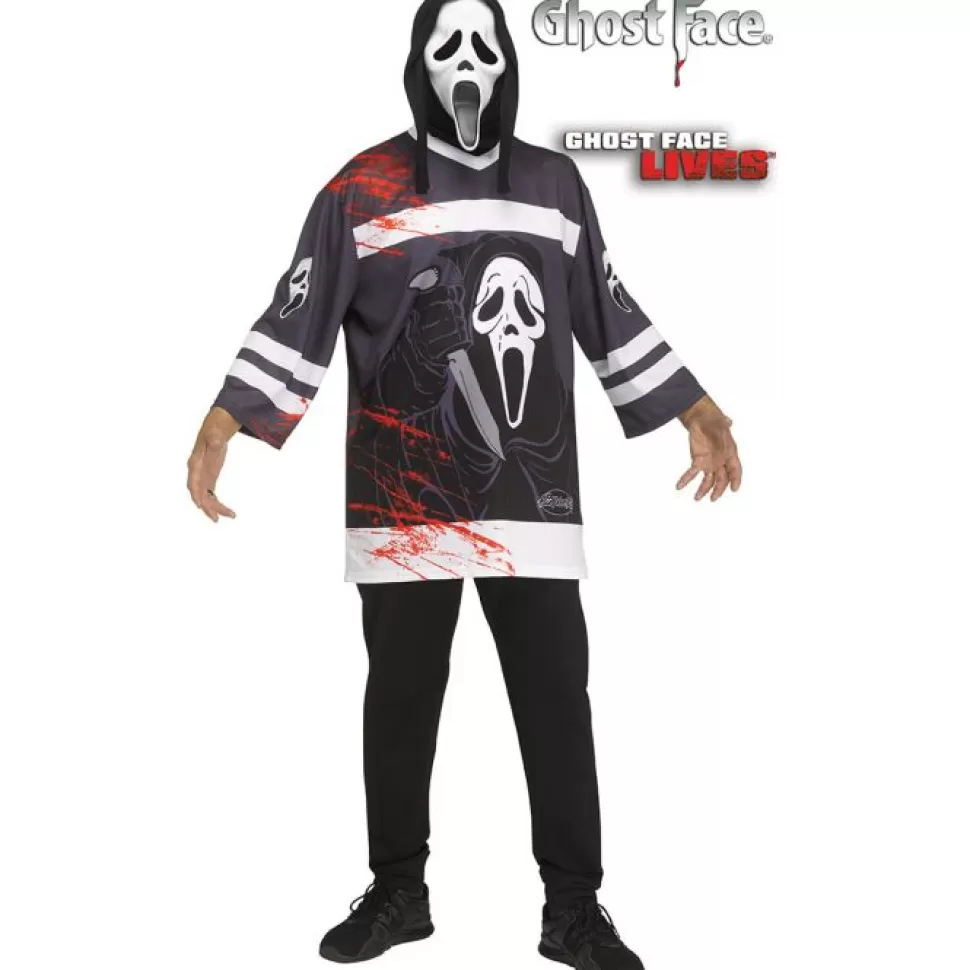 Fun World Ghost Face Horror Jersey & Mask - Adult* Masks