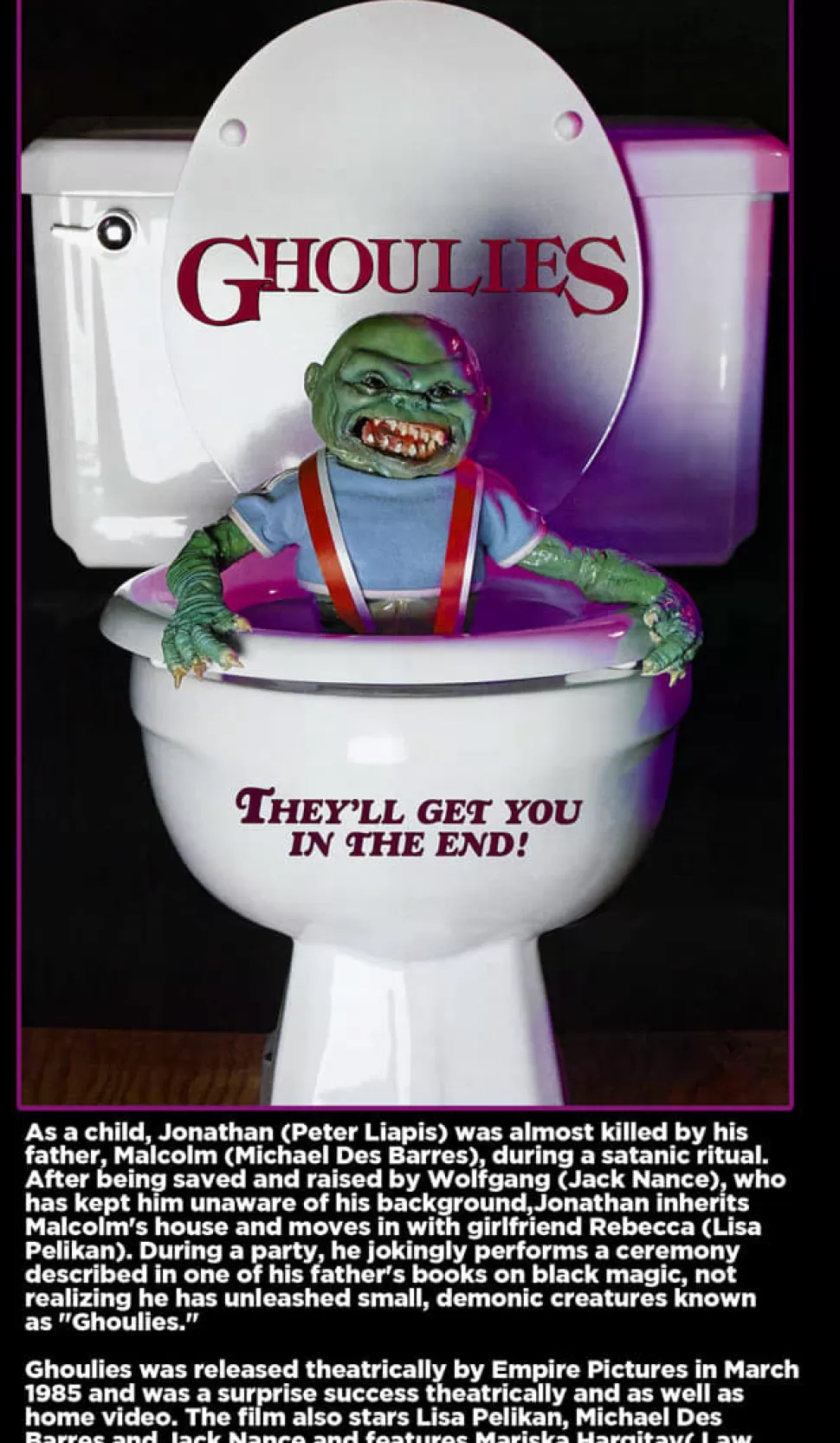 Full Moon Ghoulies Deluxe Adjustable Resin Statue* Statues