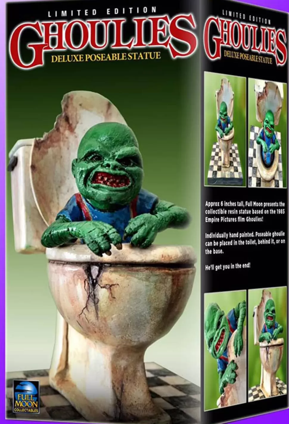 Full Moon Ghoulies Deluxe Adjustable Resin Statue* Statues